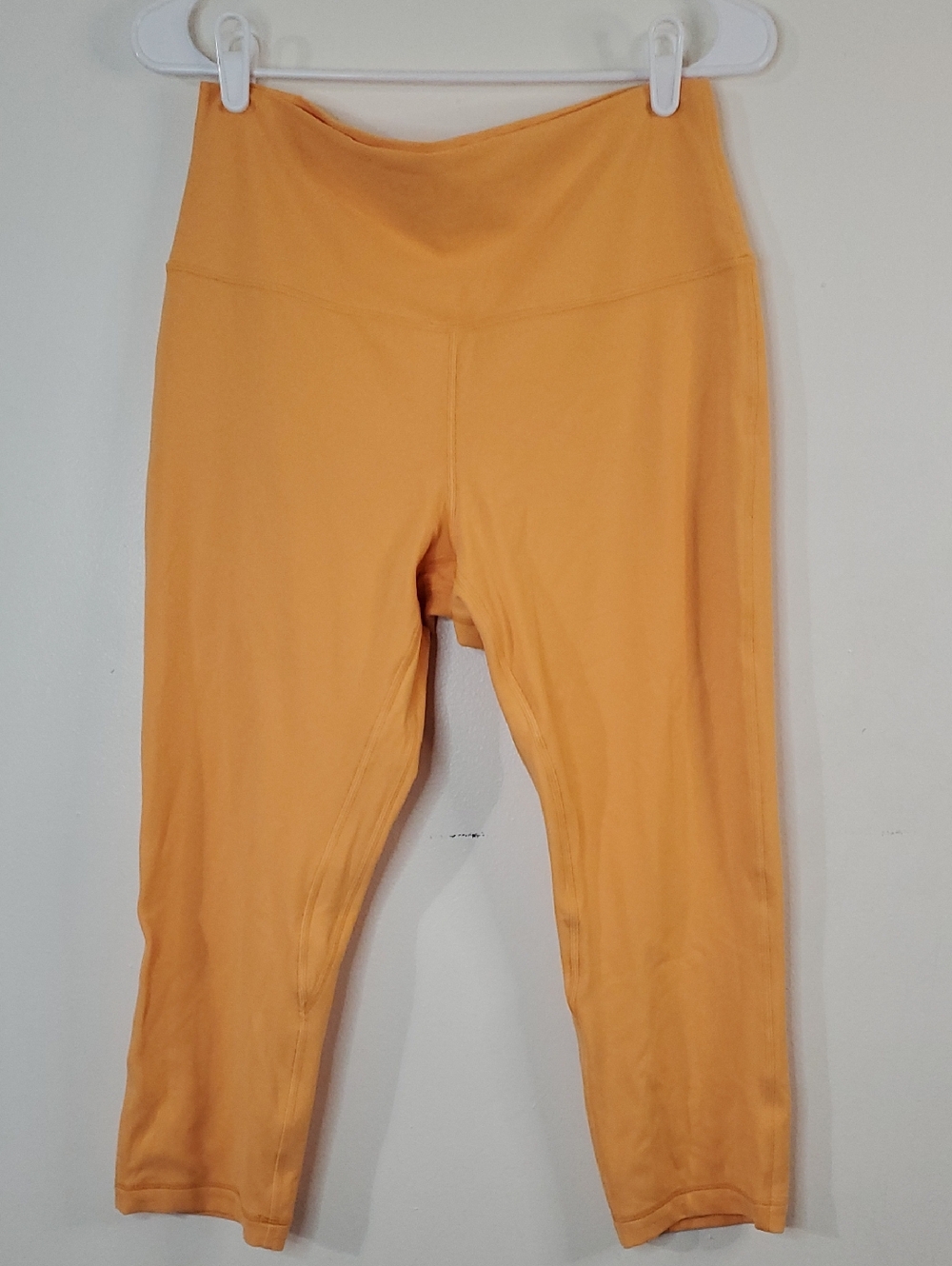 lululemon Align Crop 23" Double Lined Legging in Mango Dream Size 12